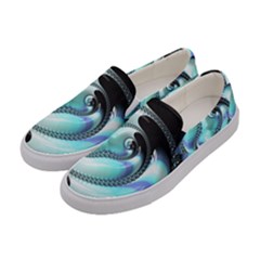 Background Pattern Jewellery Women s Canvas Slip Ons by Celenk