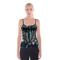 Modern Art Design Digital Spaghetti Strap Top by Celenk