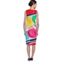 Palette Brush Paint Box Color Classic Sleeveless Midi Dress View2