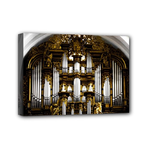 Organ Church Music Organ Whistle Mini Canvas 7  X 5  by Celenk