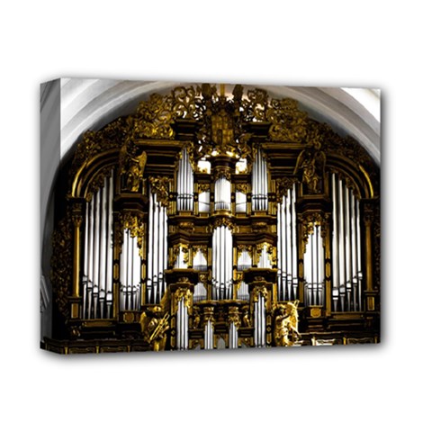 Organ Church Music Organ Whistle Deluxe Canvas 14  X 11  by Celenk