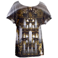 Organ Church Music Organ Whistle Women s Oversized Tee by Celenk