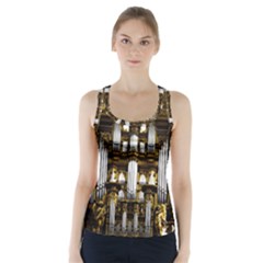 Organ Church Music Organ Whistle Racer Back Sports Top by Celenk