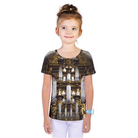 Organ Church Music Organ Whistle Kids  One Piece Tee by Celenk