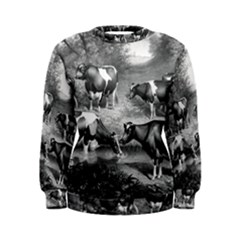 Holstein Fresian Cows Fresian Cows Women s Sweatshirt by Celenk