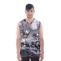 Holstein Fresian Cows Fresian Cows Men s Basketball Tank Top by Celenk