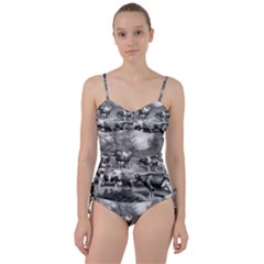 Holstein Fresian Cows Fresian Cows Sweetheart Tankini Set by Celenk