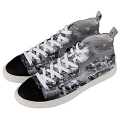 Holstein Fresian Cows Fresian Cows Men s Mid-top Canvas Sneakers by Celenk