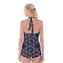 Design Art Pattern Decorative Boyleg Halter Swimsuit  View2