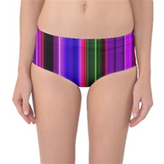 Abstract Background Pattern Textile 4 Mid-waist Bikini Bottoms by Celenk