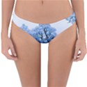 Nature Inspiration Trees Blue Reversible Hipster Bikini Bottoms View3