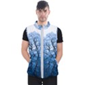 Nature Inspiration Trees Blue Men s Puffer Vest View1