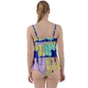 Girlfriend  Respect her   Twist Front Tankini Set View2