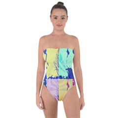 Girlfriend  respect Her   Tie Back One Piece Swimsuit by inspyremerevolution