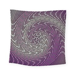 Graphic Abstract Lines Wave Art Square Tapestry (small)