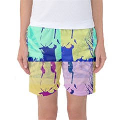 Girlfriend  respect Her   Women s Basketball Shorts by inspyremerevolution