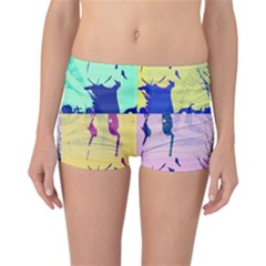 Girlfriend  respect Her   Reversible Boyleg Bikini Bottoms