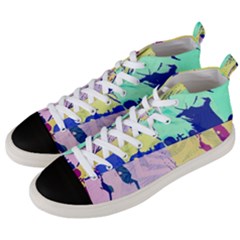 Girlfriend  respect Her   Men s Mid-top Canvas Sneakers by inspyremerevolution