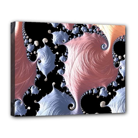 Fractal Art Design Fantasy Science Canvas 14  X 11  by Celenk