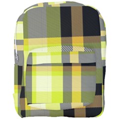 Tartan Abstract Background Pattern Textile 5 Full Print Backpack by Celenk