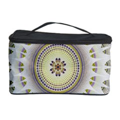 Mandala Fractal Decorative Cosmetic Storage Case by Celenk