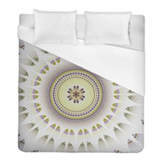 Mandala Fractal Decorative Duvet Cover (full/ Double Size) by Celenk