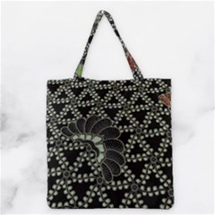 Batik Traditional Heritage Indonesia Grocery Tote Bag by Celenk