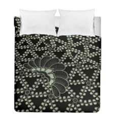 Batik Traditional Heritage Indonesia Duvet Cover Double Side (full/ Double Size) by Celenk