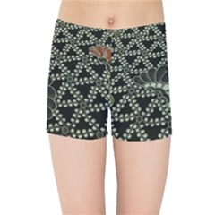 Batik Traditional Heritage Indonesia Kids Sports Shorts by Celenk