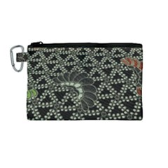 Batik Traditional Heritage Indonesia Canvas Cosmetic Bag (medium) by Celenk