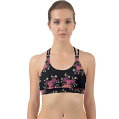 Fractal Fantasy Art Design Swirl Back Web Sports Bra by Celenk