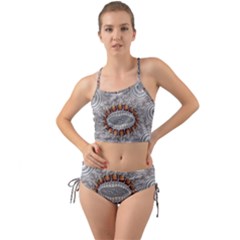 Fractal Fantasy Design Imagination Mini Tank Bikini Set by Celenk