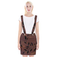 Texture Pattern Background Braces Suspender Skirt by Celenk