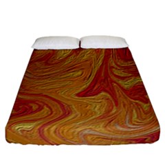 Texture Pattern Abstract Art Fitted Sheet (california King Size) by Celenk