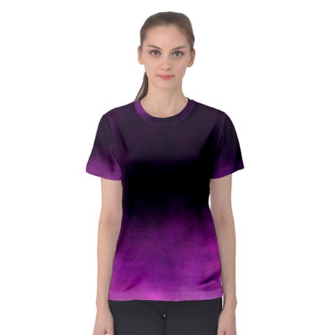 Ombre Women s Sport Mesh Tee by ValentinaDesign