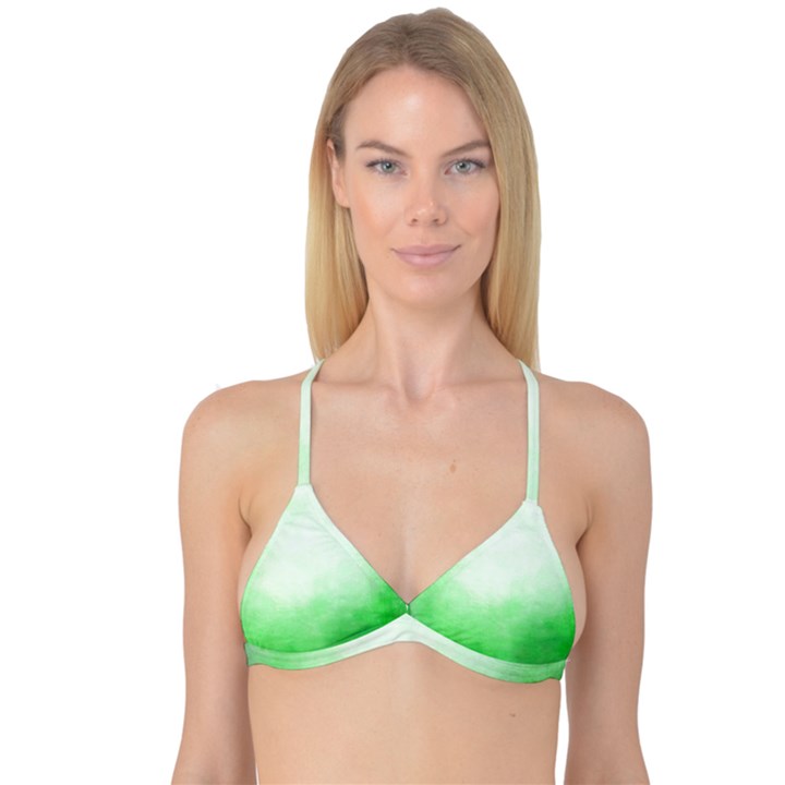 Ombre Reversible Tri Bikini Top