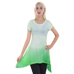 Ombre Short Sleeve Side Drop Tunic by ValentinaDesign