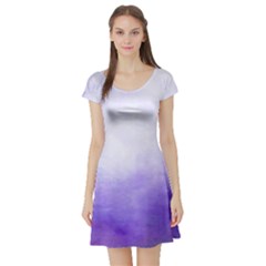 Ombre Short Sleeve Skater Dress by ValentinaDesign