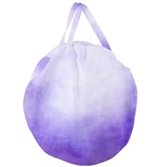 Ombre Giant Round Zipper Tote by ValentinaDesign