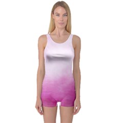 Ombre One Piece Boyleg Swimsuit by ValentinaDesign