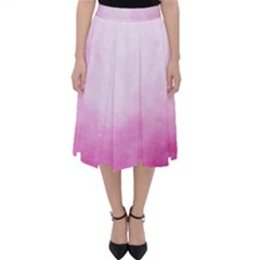 Ombre Folding Skater Skirt by ValentinaDesign