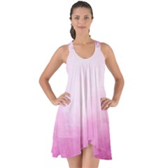 Ombre Show Some Back Chiffon Dress