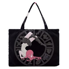 Scorpio Girl Zipper Medium Tote Bag by Valentinaart