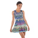 Zig zag boats Cotton Racerback Dress View1