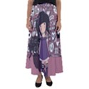 Dolly girl in purple Flared Maxi Skirt View1