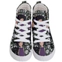 Dolly girl in purple Kid s Hi-Top Skate Sneakers View1