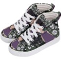 Dolly girl in purple Kid s Hi-Top Skate Sneakers View2