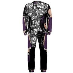 Dolly Girl In Purple Onepiece Jumpsuit (men)  by Valentinaart