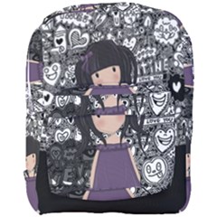 Dolly Girl In Purple Full Print Backpack