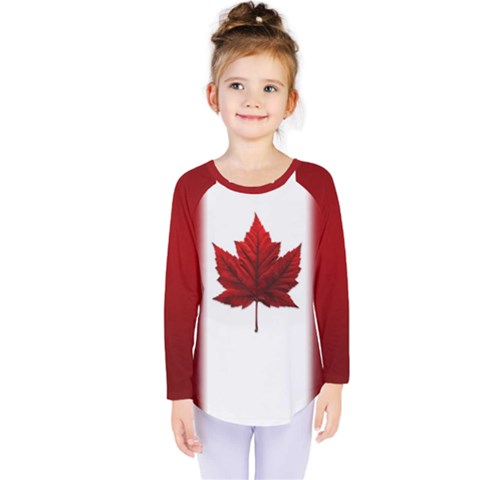 Canada Flag Shirts Kids  Long Sleeve Tee by CanadaSouvenirs